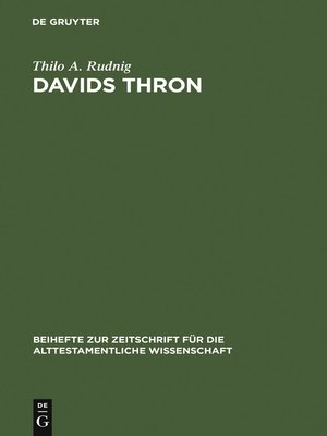 cover image of Davids Thron